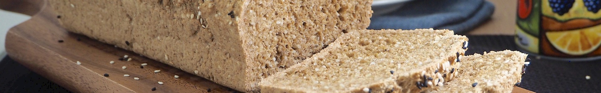 Paleo Sesame Sandwich Loaf (nut-free)