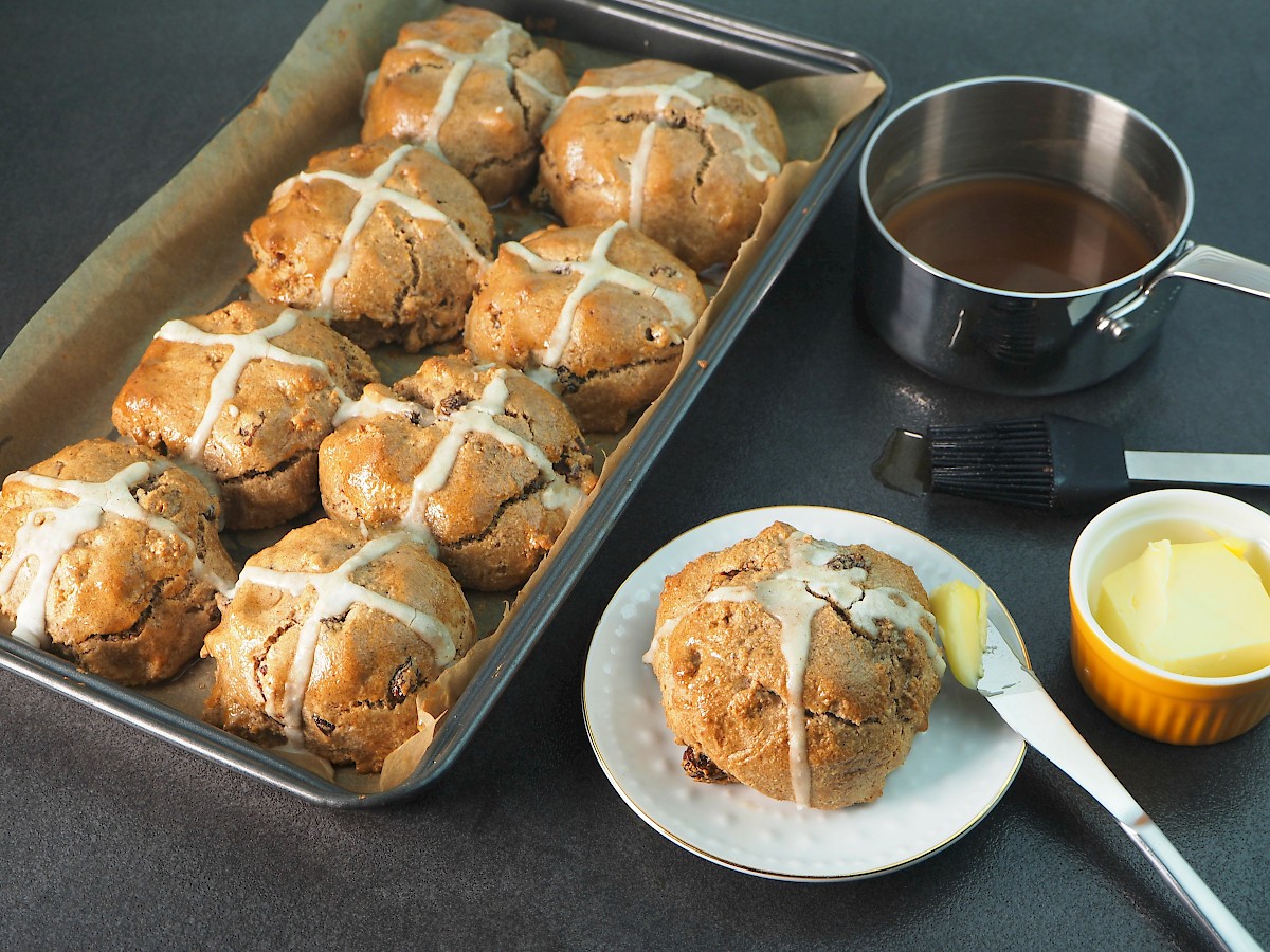 Hot Cross Buns | Paleo | Gluten-free | The JOYful Table