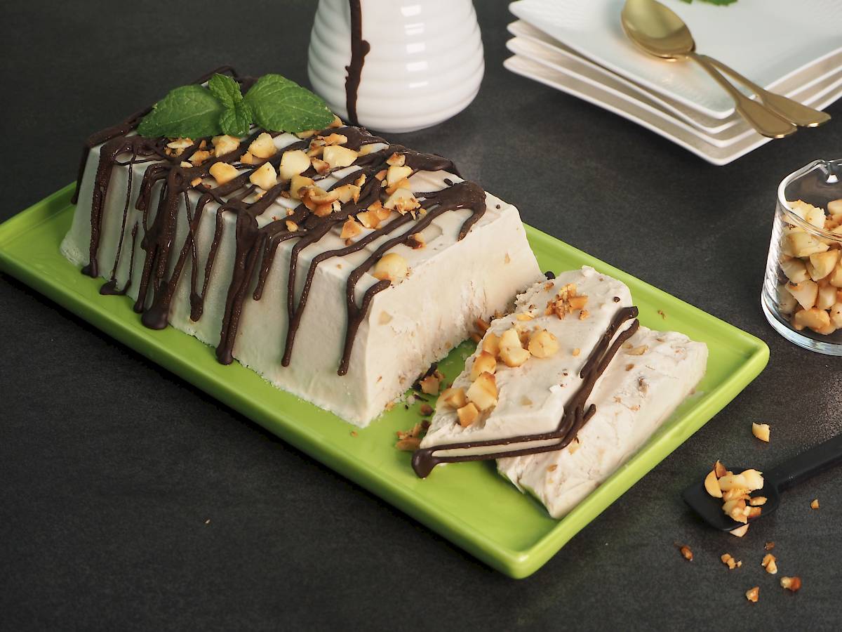Salted Macadamia Ice Cream Dessert | Paleo | Gluten-free | The JOYful Table