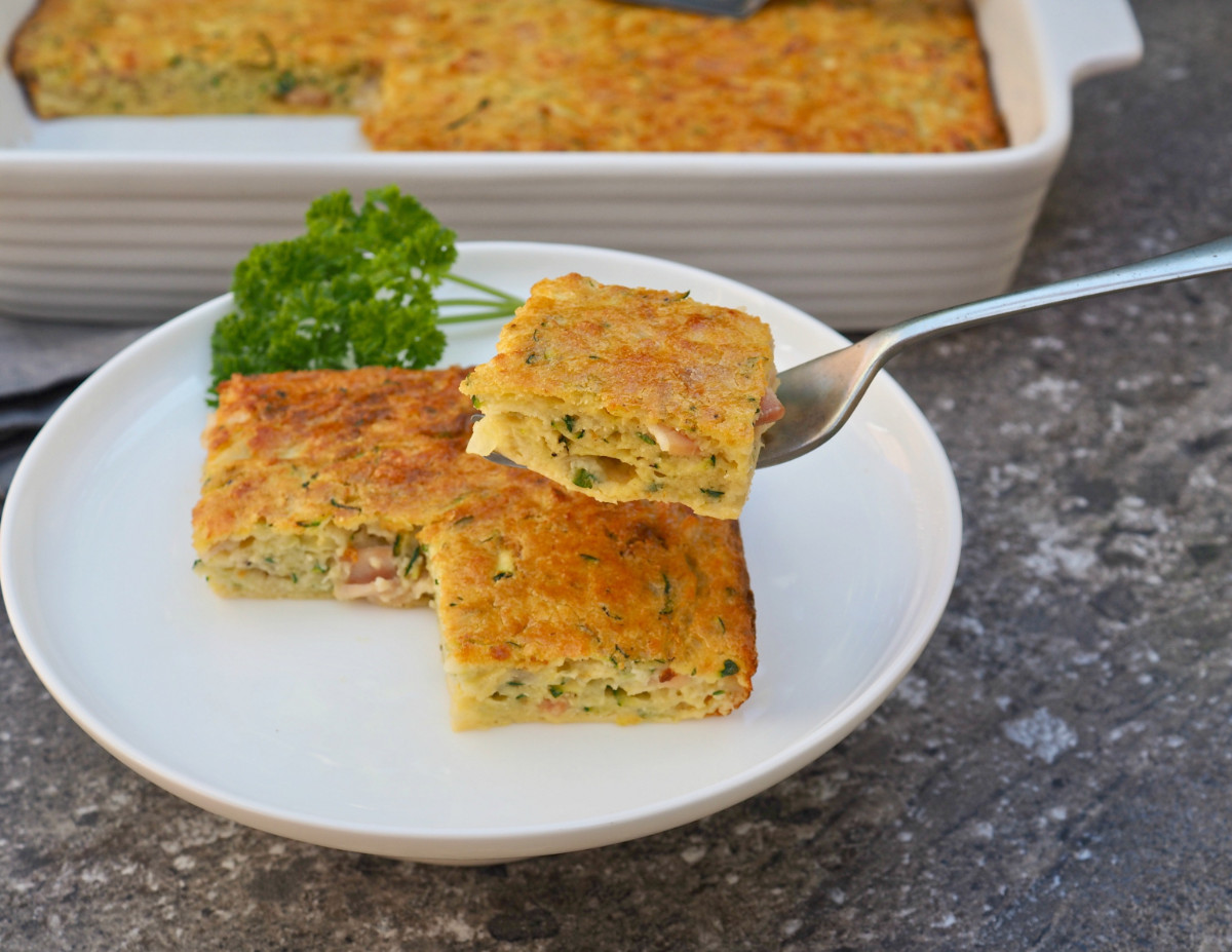 Zucchini Slice | Paleo | Gluten-free | The JOYful Table