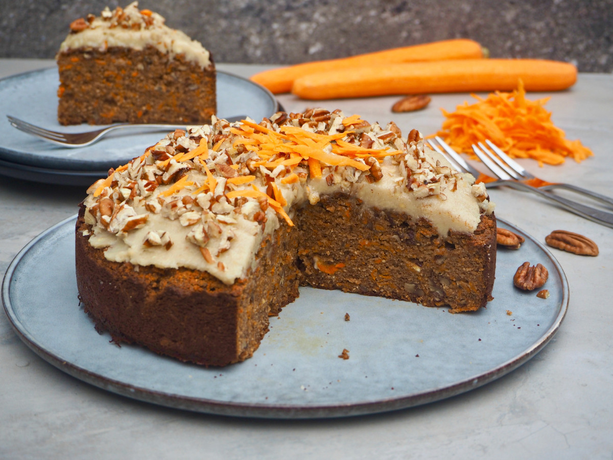 Carrot & Pecan Cake Paleo Glutenfree The JOYful Table