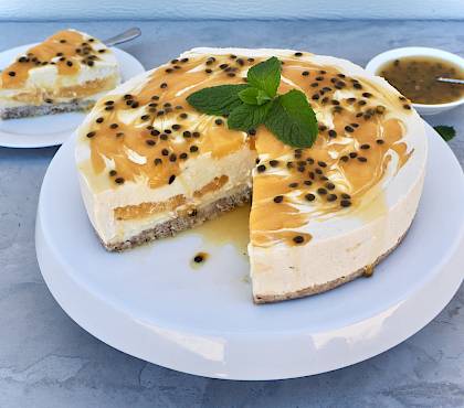 Mango Cheesecake (dairy-free)