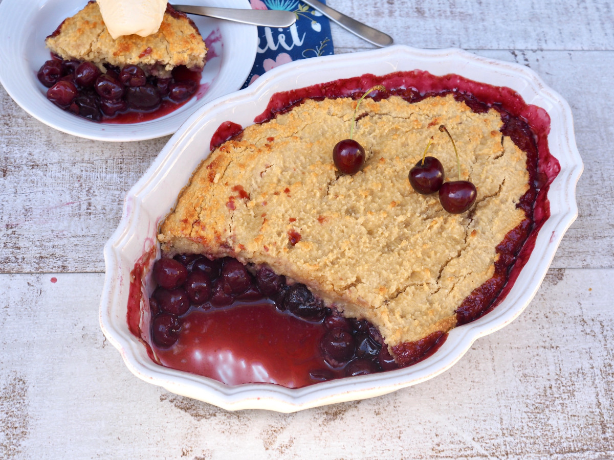 Cherry Cobbler | Paleo | Gluten-free | The JOYful Table