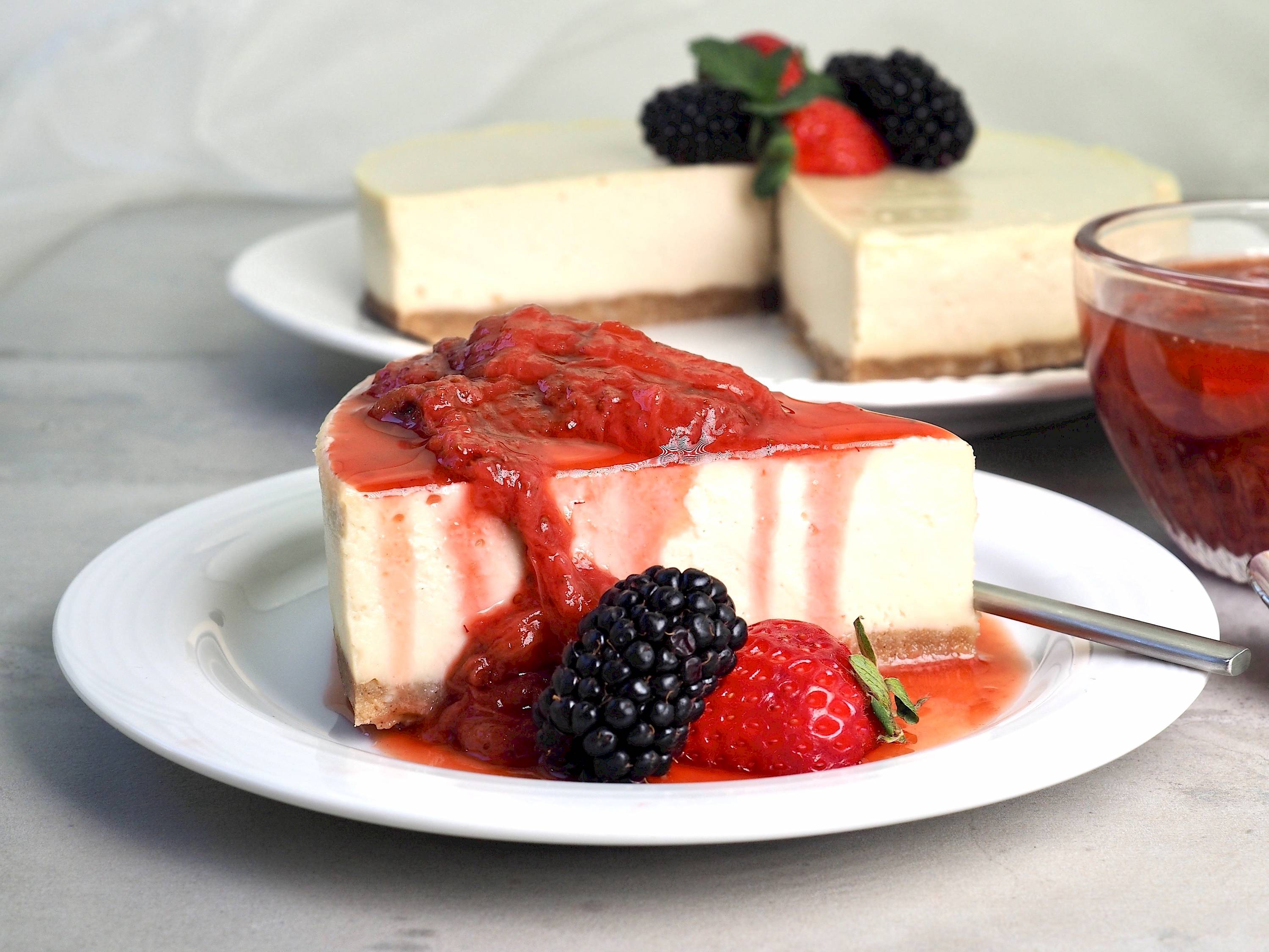 Dairy-Free Cheesecake | Paleo | Gluten-free | The JOYful Table