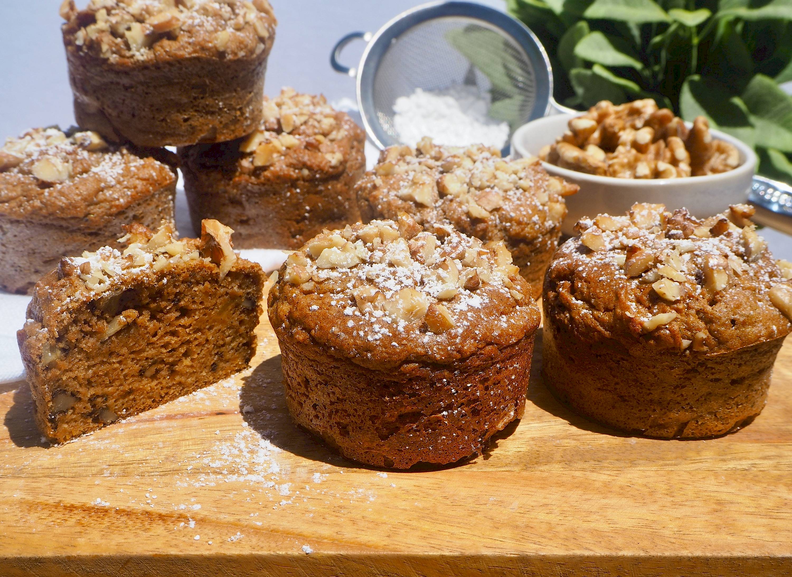 Sweet Potato & Walnut Muffins | Paleo | Gluten-free | The JOYful Table